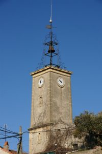 tour d'horloge d'Aigaliers